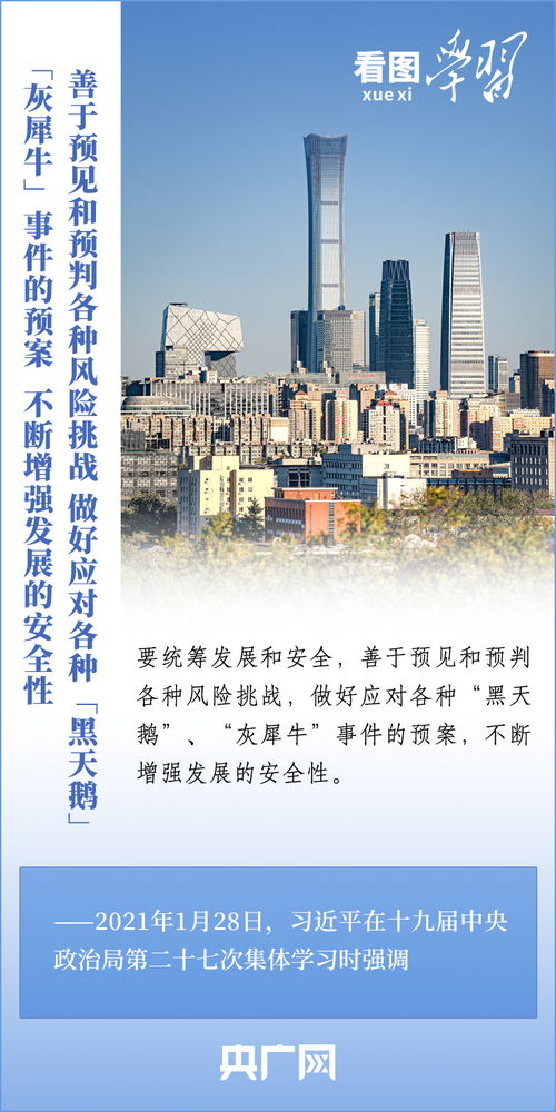看圖學習丨以高質量發展促進高水平安全 以高水平安全保障高質量發展
